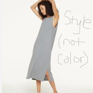 Organic Cotton Midi Sheath Dress! “For Days” Green Midi style, soft sustainable!